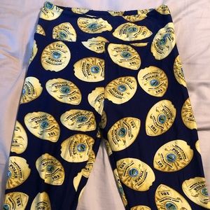 Police Officer Lularoe Leggings